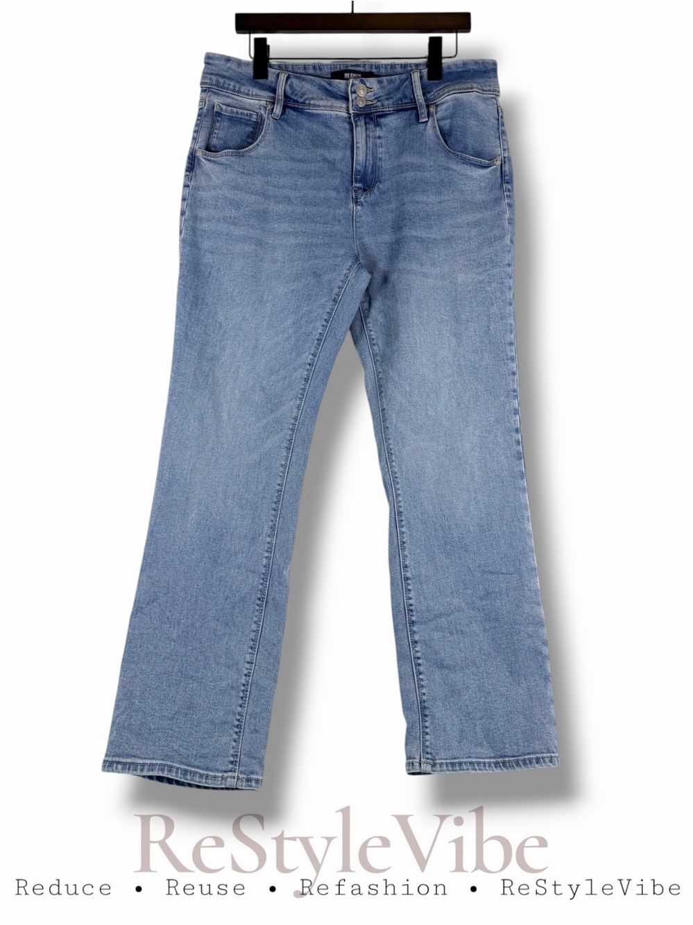 HUDSON Women’s Size 12 Denim Jeans High Rise Style Ankle Fit Stretch